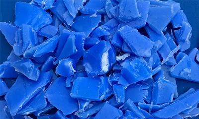 Crushed Blue Barrel